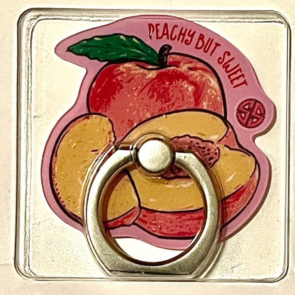 NEW Simply Southern Phone Holder Kickstand – “Peachy But Sweet” Design